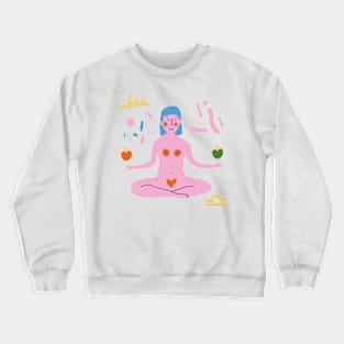 Zodiac sign - Libra Crewneck Sweatshirt